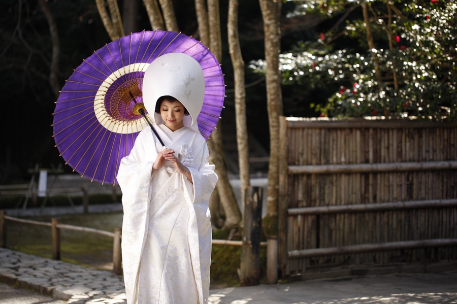 Shiromuku wedding dress 2